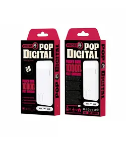 پاور بانک 10000 میلی آمپر پاپ سریز مدل WP-01 برند Pop Series