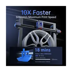پرینتر سه بعدی انی کیوبیک مدل Kobra 2 Max برند Anycubic