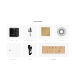 پرینتر سه بعدی بامبو لب مدل P1S برند Bambu Lab