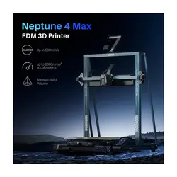 پرینتر سه بعدی الگو مدل Neptune 4 Max برند ELEGOO