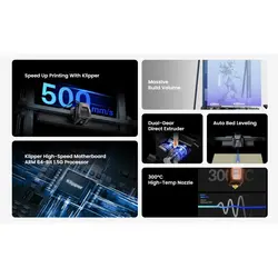 پرینتر سه بعدی الگو مدل Neptune 4 Max برند ELEGOO