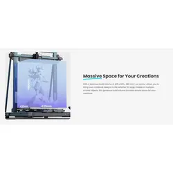 پرینتر سه بعدی الگو مدل Neptune 4 Max برند ELEGOO
