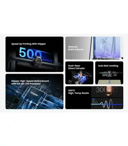 پرینتر سه بعدی الگو مدل Neptune 4 Max برند ELEGOO