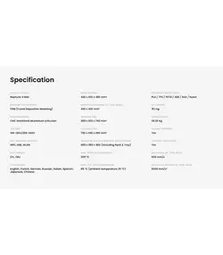 پرینتر سه بعدی الگو مدل Neptune 4 Max برند ELEGOO