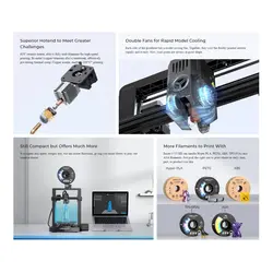 پرینتر سه بعدی کریلیتی مدل Ender-3 V3 KE برند Creality
