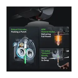پرینتر سه بعدی کریلیتی مدل Ender-3 V3 برند Creality