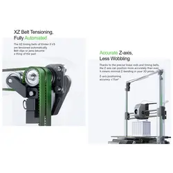 پرینتر سه بعدی کریلیتی مدل Ender-3 V3 برند Creality