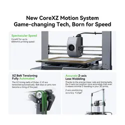 پرینتر سه بعدی کریلیتی مدل Ender-3 V3 برند Creality