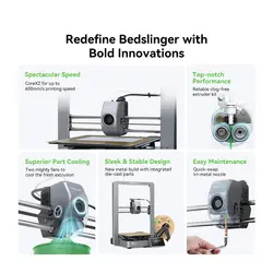 پرینتر سه بعدی کریلیتی مدل Ender-3 V3 برند Creality
