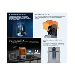 پرینتر سه بعدی کریلیتی مدل HALOT-MAGE 8K برند Creality