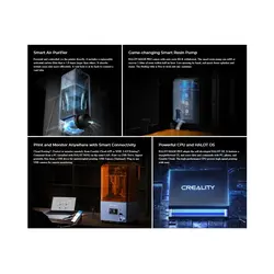 پرینتر سه بعدی کریلیتی مدل HALOT-MAGE PRO 8K  برند Creality