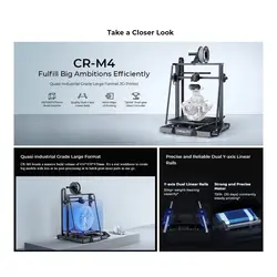 پرینتر سه بعدی کریلیتی مدل CR-M4 برند Creality