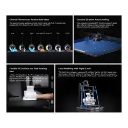 پرینتر سه بعدی کریلیتی مدل CR-M4 برند Creality