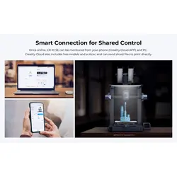 پرینتر سه بعدی کریلیتی مدل CR-10 SE 3D برند Creality