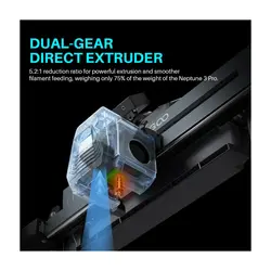 کیت کامل اکسترودر پرینتر سه بعدی الگو مدل Assembled Extruder Kit for Neptune 4 Pro برند Elegoo