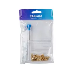 کیت نازل پرینتر سه بعدی سری سایز الگو مدل Multi-Size Brass Nozzle Kit for Neptune 4- 4 Pro برند Elegoo