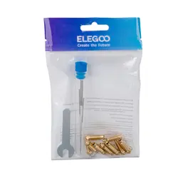 کیت نازل پرینتر سه بعدی سری سایز الگو مدل Multi-Size Brass Nozzle Kit for Neptune 4 Plus- 4 Max برند Elegoo