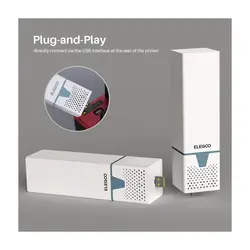تصفیه کننده ی هوای پرینتر سه بعدی الگو مدل USB Air Purifier 2 Pcs برند Elegoo