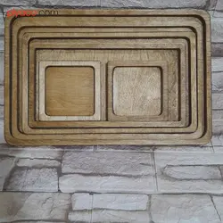 سینی های 6تیکه پذیرایی - پیاکو