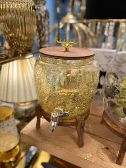 کلمن چوبی و شیشه ای