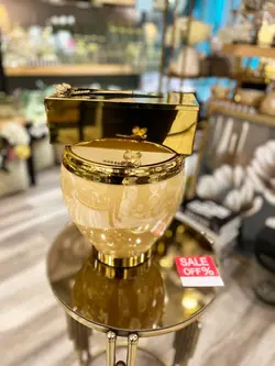 سطل و جا دستمالی گلدار