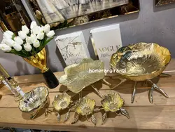 ظروف پذيرايي لوتوس درجه یک طلايي