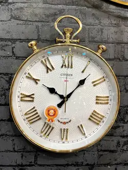 ساعت گرد سيتيزن طلايي
