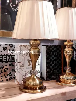 آباژور روميزي مدل سناتور برنز