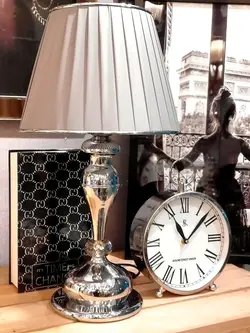 آباژور روميزي مدل سناتور سيلور