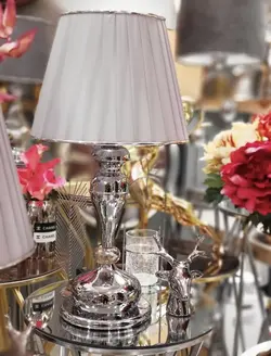 آباژور روميزي مدل سناتور سيلور