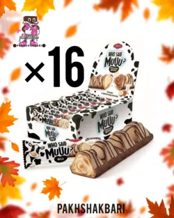 شکلات بار کرم شیری 29گرم 16عددی برند abk