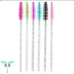 برس مژه و ابرو طرح کریستالی اکلیلی