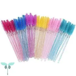 برس مژه و ابرو طرح کریستالی اکلیلی