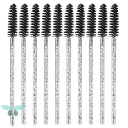 برس مژه و ابرو طرح کریستالی اکلیلی