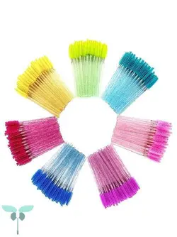 برس مژه و ابرو طرح کریستالی اکلیلی