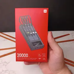 پاوربانک خورشیدی شیائومی ظرفیت 20000 میلی آمپر ساعت