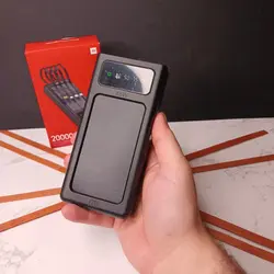 پاوربانک خورشیدی شیائومی ظرفیت 20000 میلی آمپر ساعت