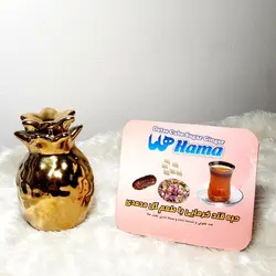 قند حبه خرما با طعم گل محمدی (400) گرمی
