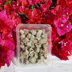 قند حبه خرما با طعم گل محمدی (400) گرمی