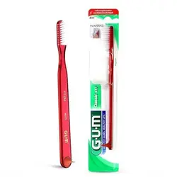 مسواک GUM مدل کلاسیک 411 با برس نرم