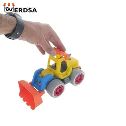 ماشین بازی تراکتور طرح لودر هالیمو کد MA001