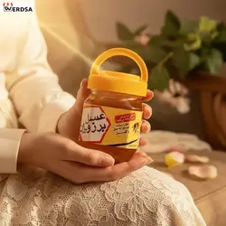 عسل گشنیز 500 گرمی موم دار
