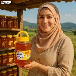 عسل گشنیز 2 کیلویی خام