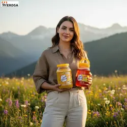 عسل کنار 2 کیلویی موم دار