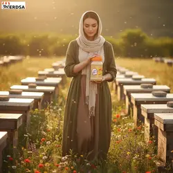 عسل خارشتر 1 کیلویی خام