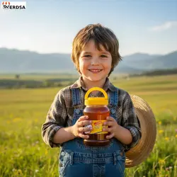 عسل گون 1 کیلویی موم دار