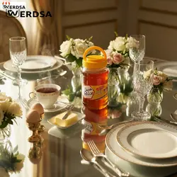 عسل چند گیاه 1 کیلویی خام