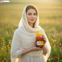 عسل چند گیاه 2 کیلویی صاف