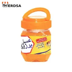 عسل بهارنارنج 1 کیلویی موم دار