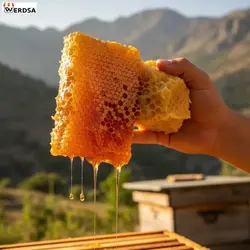 عسل آویشن 1 کیلویی موم دار